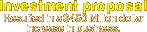 Investment proposal
